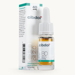 Huile CBD 2.0 40% Cibdol 30ml