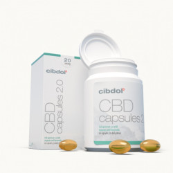 Capsules Cibdol au CBD 20%...