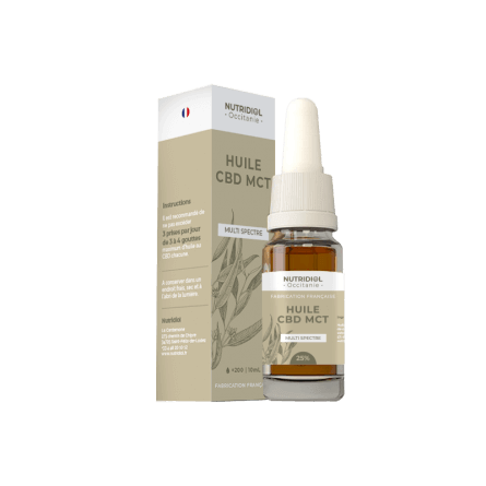 Huile CBD 25% - 10ml Multi spectre